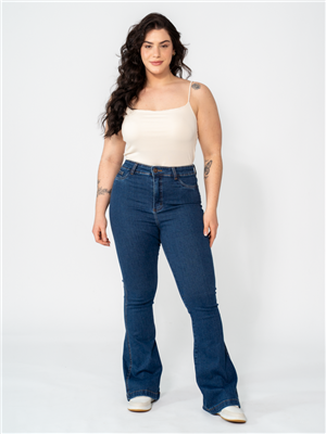 CALCA JEANS FLARE 