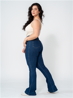 CALCA JEANS FLARE 