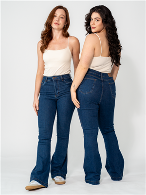 CALCA JEANS FLARE 