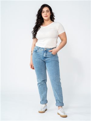 CALÇA JEANS MOM 