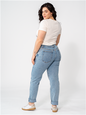 CALÇA JEANS MOM 