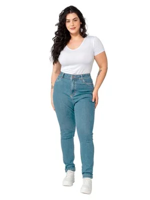 CALCA JEANS SKINNY 