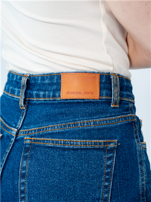 CALCA JEANS RETA 