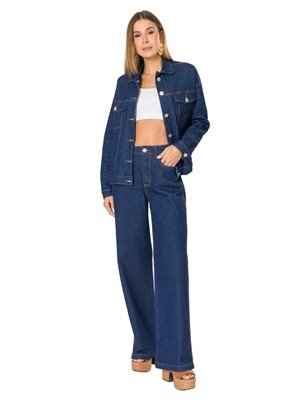 Jaqueta Jeans Oversized 