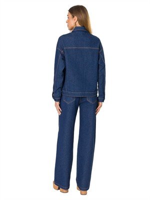 Jaqueta Jeans Oversized 