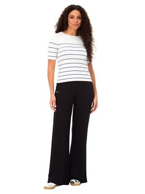 Camiseta Mangas Curtas em Tricô Leve | DiCorpo 