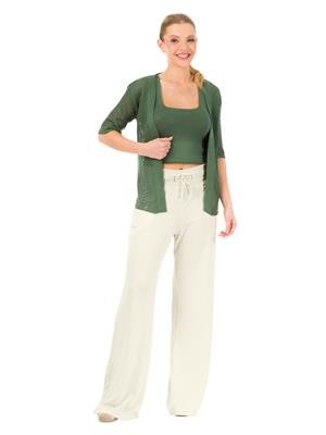 Conjunto Regata Cropped e Kimono de Tricô | DiCorpo 